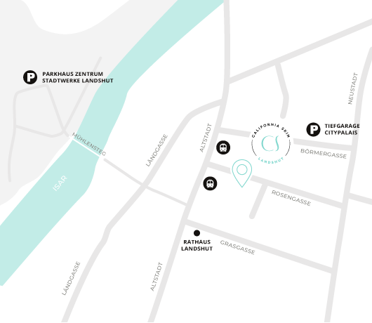 California Skin Landshut, Standort